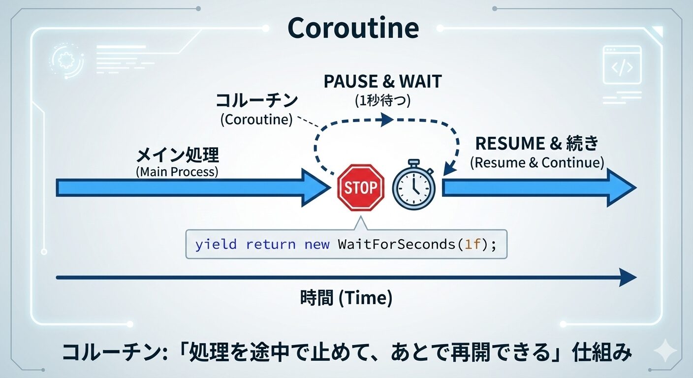 コルーチンの図解