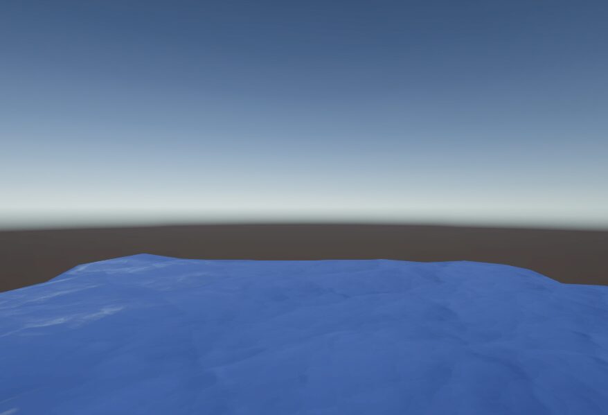 水シェーダーのサンプルシーン