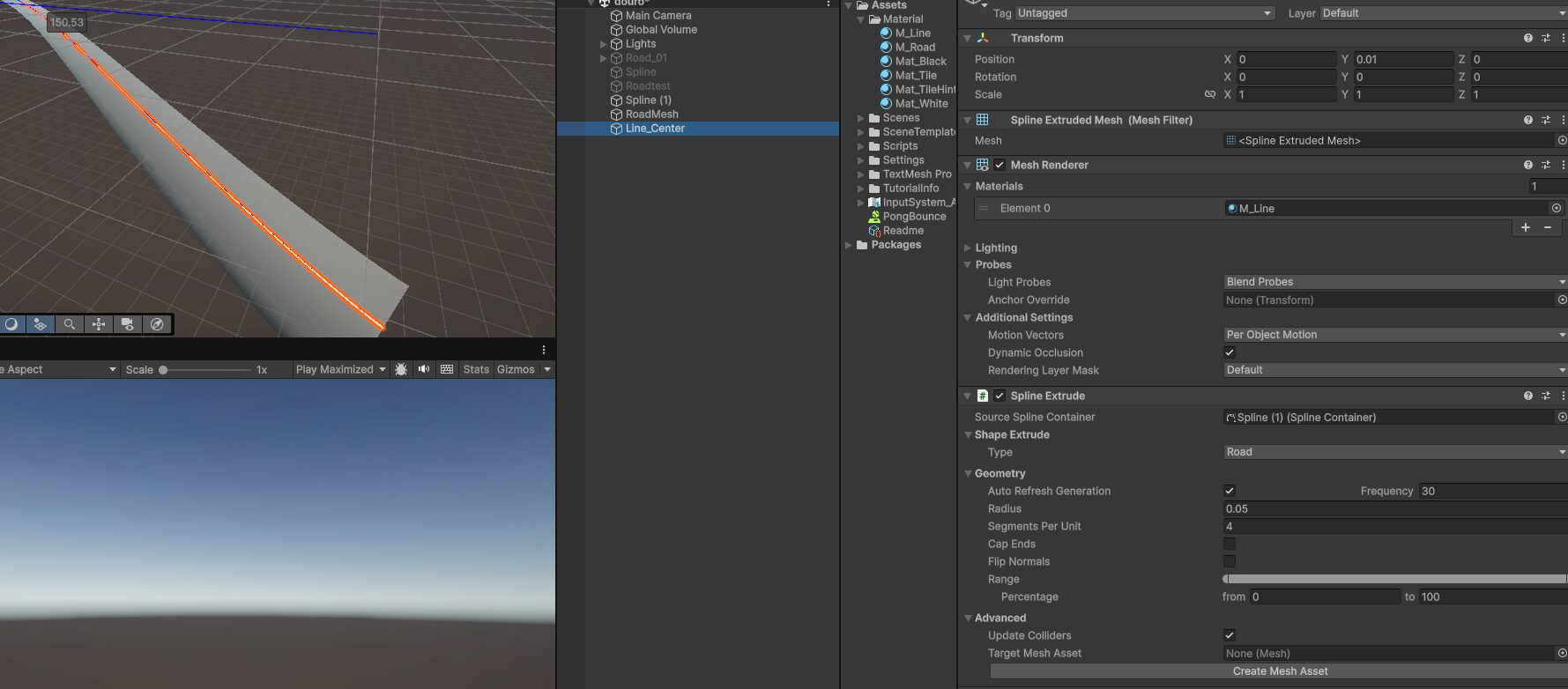 Splineで曲線作り⑥