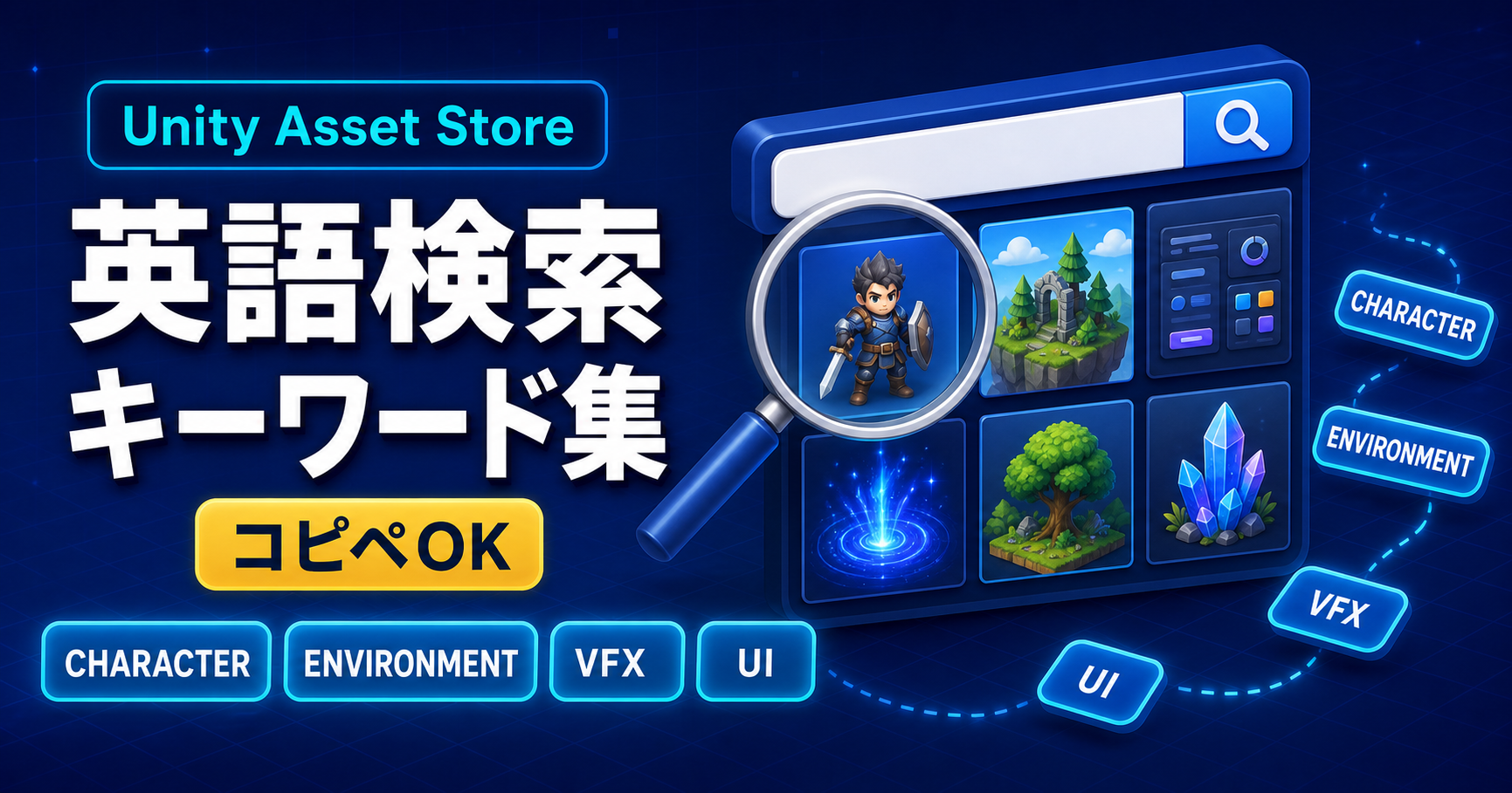 【Unity】英語検索キーワード集
